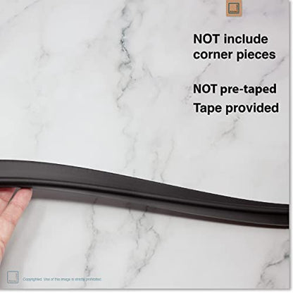 Roving Cove Furniture Edge Protector, Desk Edge Cover, Small 9ft Edge Only - color: Onyx Black, size: Small 9 Foot (Pack of 1)