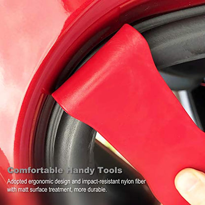 GLK Car Door Clip Panel Trim Removal Tool Kits Pry Tool - color: red