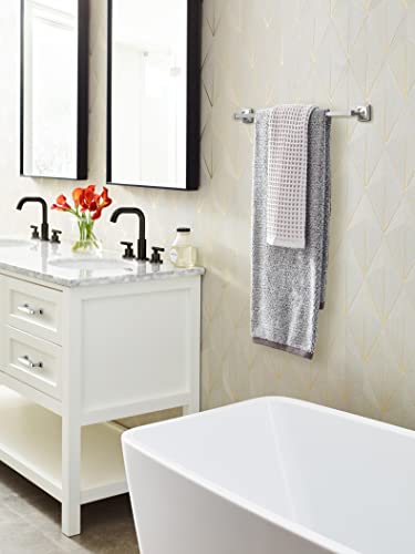 Amerock Stature 24" Chrome Towel Bar - color: Chrome, size: 24 Inch (610 mm)