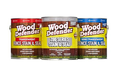 Wood Defender 200 Series Stain and Seal, Sierra, 1-Gallon - color: Sierra, size: 1 Gallon