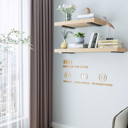 Durable 10-Inch Shelf Support Brackets - Set of 4, Heavy-Duty Steel, Modern Black Matte, Versatile & Easy Installation, Perfect for Home and Office - size: 10 Inch, style: 4 Pack