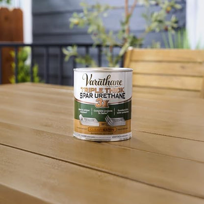 Varathane Triple Thick Satin Spar Urethane - style: Satin