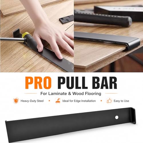 265mm Pull Bar for Laminate Plank, Vinyl Plank Flooring and Wood Flooring Installation Tool（10.4in (10.4inch, 1) - size: 10.4 inches