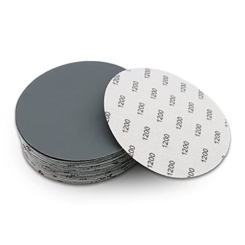 VIBRATITE 1200 Grit 6 Inch Hook & Loop Sanding Discs, 30PCS - size: 6 Inch (1200 Grit)
