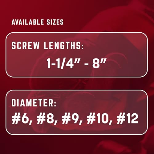 GRK Fasteners R4™ #9 x 3-1/8" Multi-Purpose Framing Screws, 720 PCS - size: #9x3-1/8" 720 count