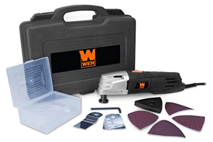 WEN 2312 Variable Speed Multifunction Oscillating Tool,Blue - size: Corded (2-Amp)