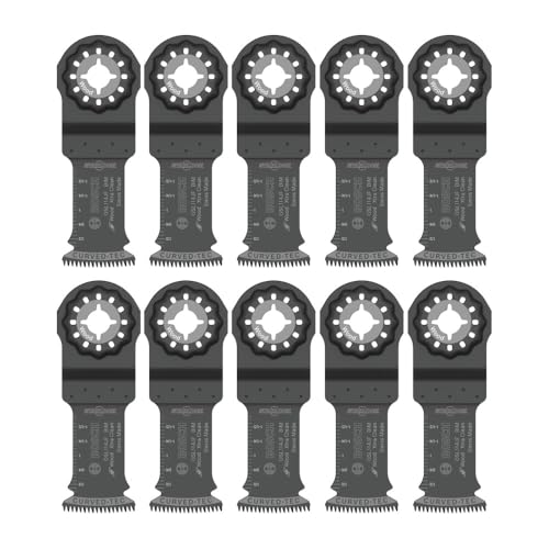 Bosch OSL114JF-10 1-1/4" Bi-Metal Blades for Multi-Tool (10-Pack) - size: 1-1/4 in