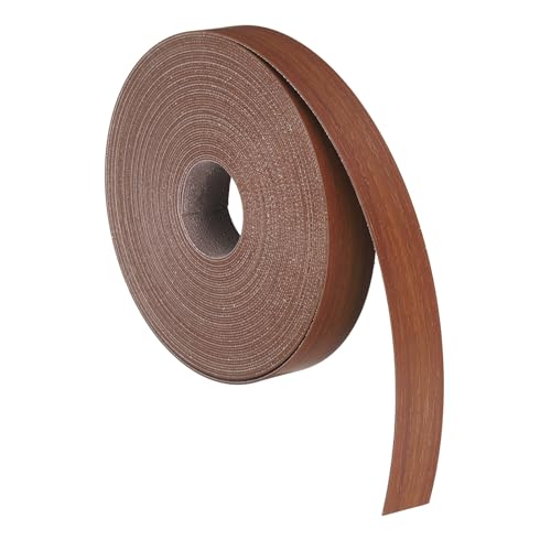 uxcell 1-1/8 Inchx50ft Wood Veneer Edge Banding Pre-Glued Flexible - size: 1-1/8 Inch x 50ft