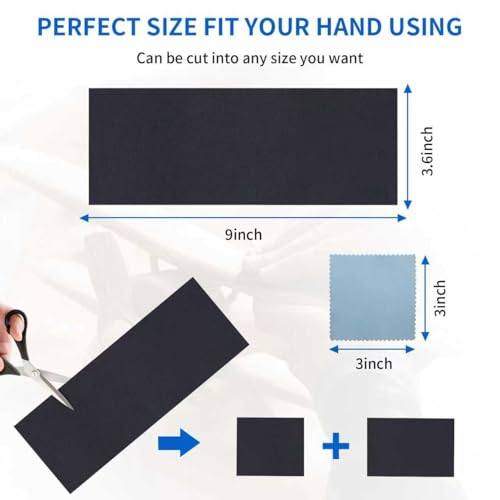 High Grit Sandpaper Assortment, Ultra Fine Wet Dry Polish Sand Paper Sheets - style: Variety pack with polishing cloth 400-20000 grits