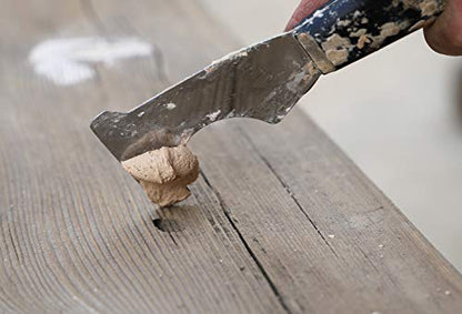FamoWood 36141152 Original Wood Filler - 1/4 Pint, White Glaze