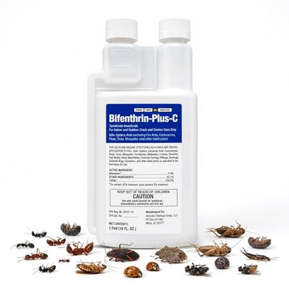 Bifenthrin Plus-C Insecticide, 16 oz, Roach Killer - size: 16 oz