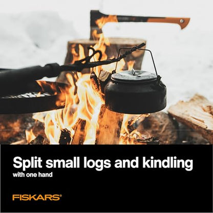 Fiskars X11 Splitting Axe 17", for Small Logs, Kindling & One-Handed Use - style: 18" Splitting Axe