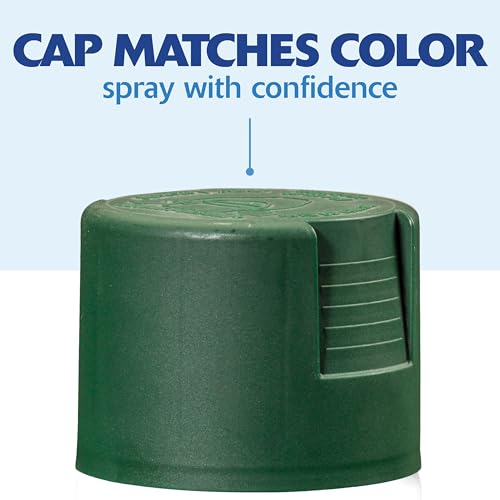 Rust-Oleum Painter's Touch 2X Spray Paint, Semi-Gloss Hunter Green - color: Semi-Gloss Hunter Green, size: 12 Ounce (Pack of 1)