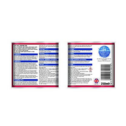 Rustins Quick Dry Outdoor Clear Gloss Varnish 250ml | 8.5 Fl. Oz. - color: Transparent