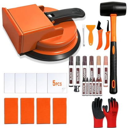 Floor Gap Fixer Tool 90° Suction Cup Floor Repair Markers Kit 12PCS