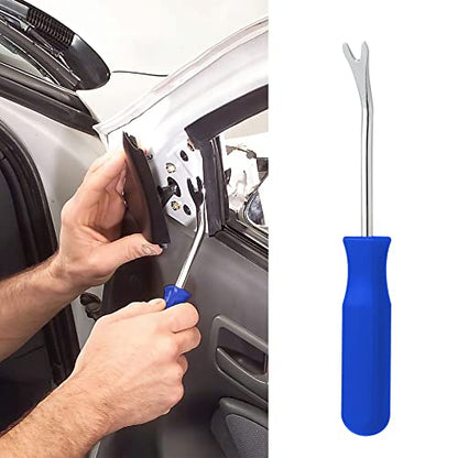 5 Pieces Staple Remover Tools Set for Office,Upholstery and Construction, Professional Tack and Nail Puller Kit for Efficiently and Easily Remove All Kinds of Staples,Tacks and Nails - color: 5 Pcs Blue