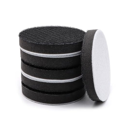 6 Pack 3 Inch Interface Pads - Foam Sanding Pads for Orbital Sander - size: 3 inch - 6 Pack