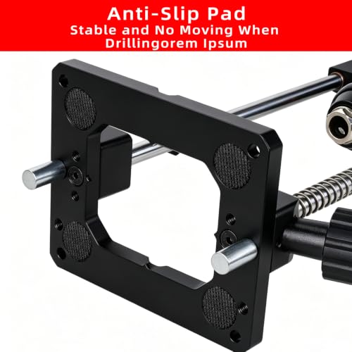 GOINGMAKE Drill Guide for Straight Holes, Portable Drill Guide
