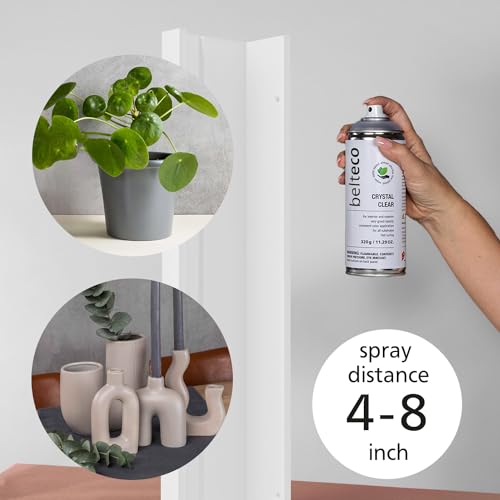 Crystal Clear High Gloss Spray Paint |Water-based Clear Spray Paint - color: Crystal Clear High Gloss, size: 11.29 Ounce (Pack of 1)