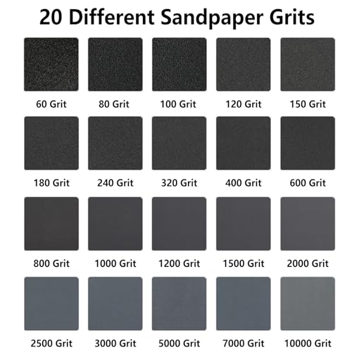 30PCS 2000 Grit Sandpaper, 9 x 3.6 Inch Wet Dry Coarse Sand Paper for Wood Furniture Finishing Drywall Metal Sanding Paper, Automotive Sandpaper Sheets - size: 93x230mm, style: 2000Grit