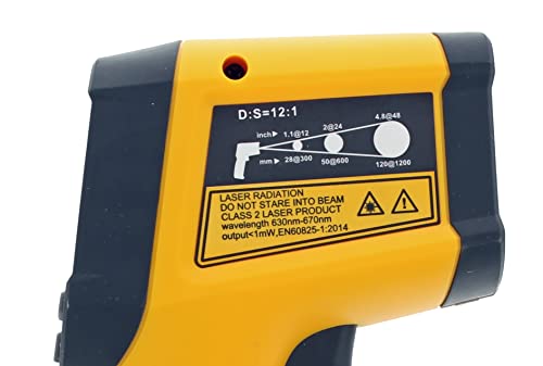 IDEAL INDUSTRIES INC. 61-847 Dual Laser Targeting Infrared Thermometer