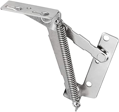 1 Pair Heavy Duty Spring Hinges 80 Degree Cabinet Door 10 kg Load