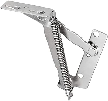 1 Pair Heavy Duty Spring Hinges 80 Degree Cabinet Door 10 kg Load