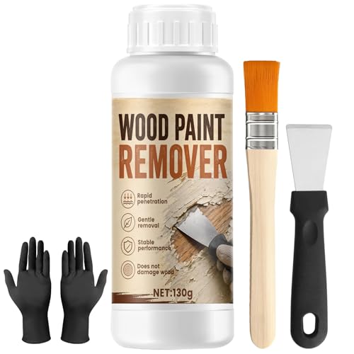JAOJAO Advanced Paint & Varnish Remover for Wood, Quickly Dissolve, 150g