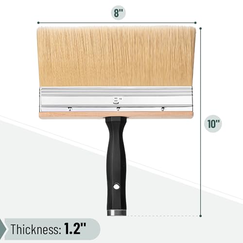 Bates- Deck Stain Brush, 8 Inch, Stain Brushes for Wood, Deck Brush, Large Paint Brushes