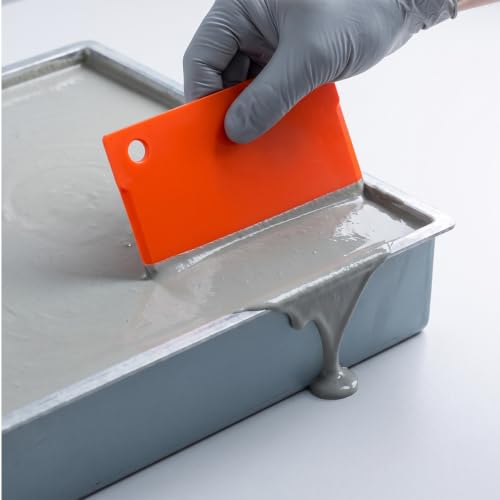 6 Pcs Glue Spreader Tool, Flexible Plastic Spreaders Epoxy Resin Spreader