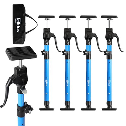 Aluminum Handle Cabinet Jack for Installing Cabinets 4PC,23.6-45.3 Inches 200LB Load Capacity Hand Support System,Premium Adjustable Cabinet Lift Jack&Support Pole,Perfect for DIY Enthusiasts - size: Medium23.6-45.3INCH 4Pc