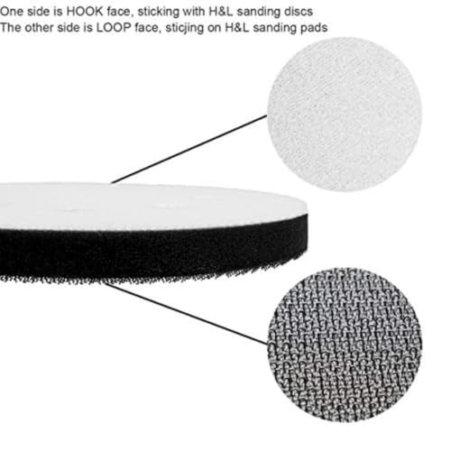 5 Inch 120Pcs Sanding Discs Hook & Loop 8 Holes Wet Dry Sandpaper 180 240 320 400 600 800 1000 1500 2000 3000 Assortment Grits Silicon Carbide Orbital Sander with Interface Pad for Wood Auto Metal