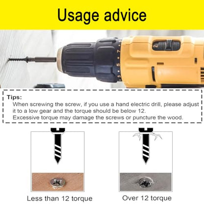 #7 x 1-1/2" Black Drywall Screws for Metal, Flat Head Self Tapping (100Pcs) - color: #7 x 1-1/2" (100pcs)