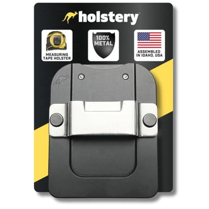 Holstery TapeMaster | Clip-On Tape Measure Holder - Low-Profile Measuring Tape Holster for Your Belt, Tool Bags, Pockets, or Pants - style: TapeMaster Pro