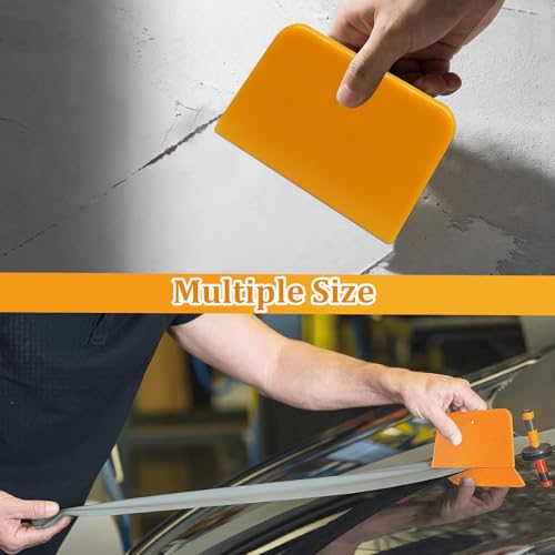 Bonsicoky 3 Pack Body Filler Spreaders, Plastic Auto Body Spreader Set