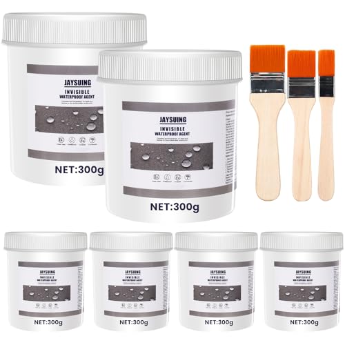 64 OZ Waterproof Sealant, Invisible & Transparent Waterproof Agent - size: 6Pack