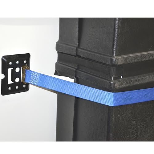 Erickson Ratcheting E-Track Strap - Blue, 2 in x 12 ft