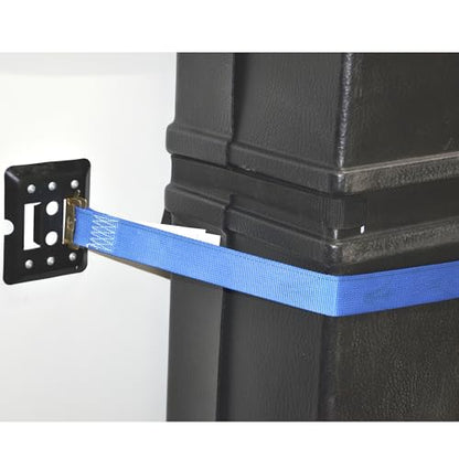 Erickson Ratcheting E-Track Strap - Blue, 2 in x 12 ft