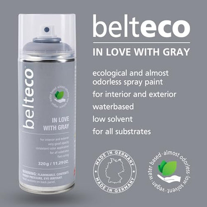 In Love With Grey Spray Paint | Water-based Spray Paint Grey - color: In Love with Gray, size: 11.29 Ounce (Pack of 1)