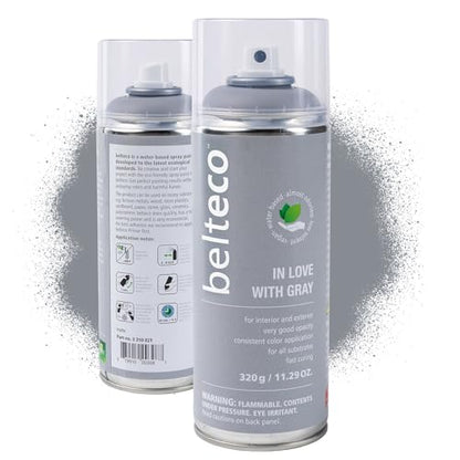 In Love With Grey Spray Paint | Water-based Spray Paint Grey - color: In Love with Gray, size: 11.29 Ounce (Pack of 1)