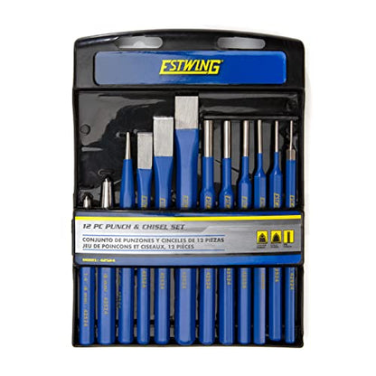 12-Piece Cold Chisel, Pin, Center and Starter Punch Set