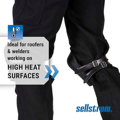 Sellstrom KneePro Professional Roofers Kneepads for Roofing, Men & Women