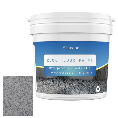 Epoxy Colored Sand Floor Paint, Epoxy Coating, 105oz (3KG), Gray