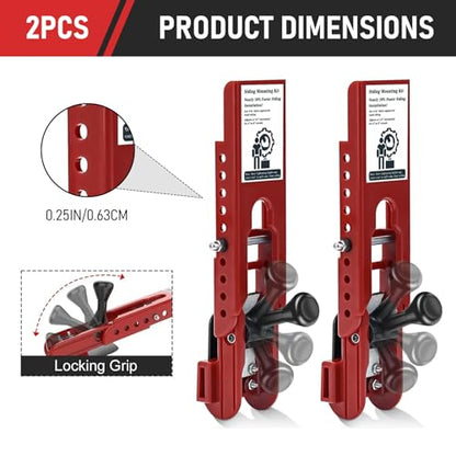 2Pcs Siding Tools, Adjustable Siding Installation Tools for 5/16 Inch Fiber Cement Boards, Lap Tool Gauge Mounting Kit Installation