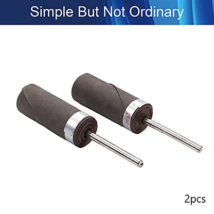 Utoolmart Sandpaper Sticks Cylinder Abrasive Polishing Grinding Mounted Point 3000 Grits 2 Pcs - size: 3000