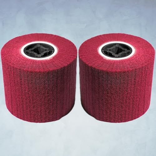 JONAS C 2 Pcs 4.7" x 4" 320 Grit Surface Conditioning Drum - style: 320 grit
