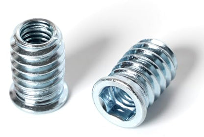 5/16-18 Threaded Inserts for Wood 20mm Length Furniture Screw in Threaded Insert Nuts 40 Pieces - size: 5/16-18 x 20mm*40pcs