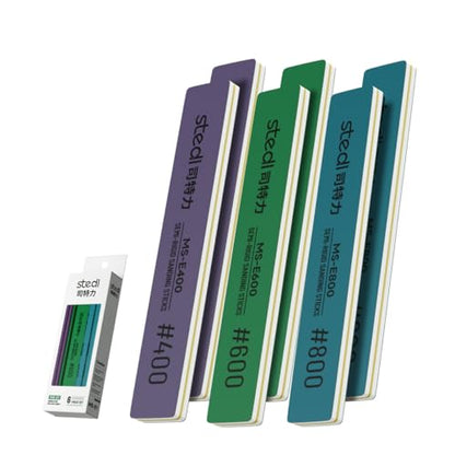 stedi Sanding Sticks, Model Hobby Making Tools, #400#600#800 - style: 6PCS(#400*2+#600*2+#800*2)