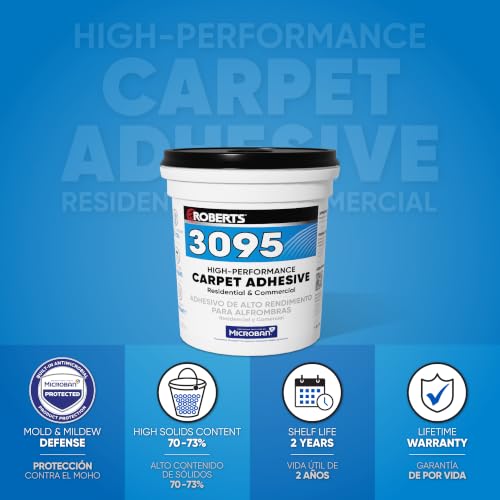 ROBERTS 3095-1 1 Gallon Carpet Adhesive