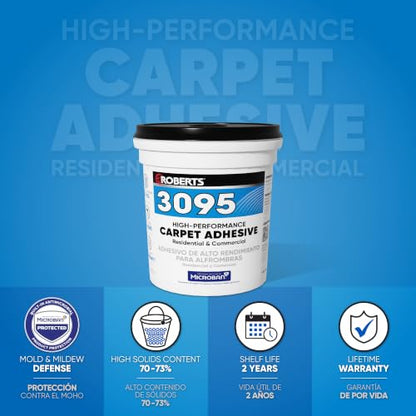 ROBERTS 3095-1 1 Gallon Carpet Adhesive